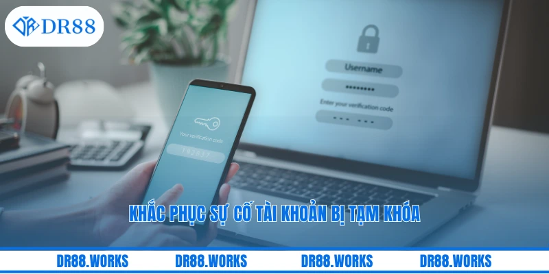 Khắc phục sự cố tài khoản bị tạm khóa